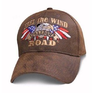 Feel The Wind Freedom Road Oilskin Cap Hat - NEW FAST SHIPPING